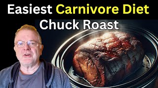 Easy Chuck Roast  Carnivore Diet Simple Slow Cooker Recipe [upl. by Camden]