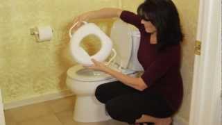 Potty Training Tip  Potty Seat with Handles 674 [upl. by Mairym341]