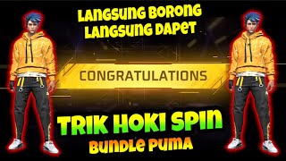 DIJAMIN HOKI  TRIK SPIN BUNDLE PUMA  CARA HOKI SPIN BUNDLE PUMA SPEEDSTER  HABIS BERAPA DM [upl. by Jamnes]