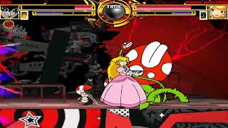 NICK54222 MUGEN Joker VS Princess Peach [upl. by Eseerehs880]