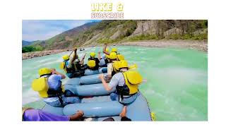 Extreme travel Adventure uttarakhand rafting [upl. by Eus]