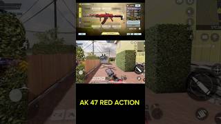 NEW AK  47 RED ACTION callofduty codm cod callofdutymobileclips codmobile gaming gamer [upl. by Kcirreg]