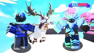 roblox bedwars crazy witer kit duo in roblox bedwars🥶 [upl. by Evered]