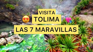 LAS 7 MARAVILLAS DE TOLIMA Turismo MIRA ESTE VIDEO ANTES DE VISITAR TOLIMAAA😱🙏😱 [upl. by Clea]