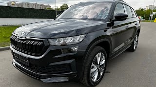 Обзор Skoda Kodiaq 2024 Sportline black [upl. by Nomahs]