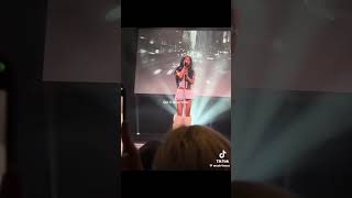 Nessa Barrett singing Girl In New York live [upl. by Vadnee]