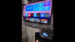 Crown Led Tv 43 Inch Smart Tv With voice Remote Very Cheap Rate l 1 Year Warranty l Delchi Shopping [upl. by Aileek139]