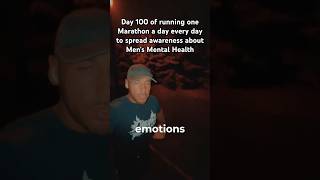 100 Marathons in 100 days ✅ mentalhealth awareness [upl. by Aneehsar]