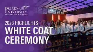 DMU White Coat Ceremony 2023 Highlights [upl. by Burtie]