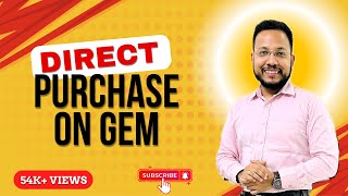 CLASS12  Direct Purchase on GeM  Direct Order on GeM  GeM Training  Direct Order upto 25000 GeM [upl. by Hizar587]