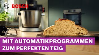 Perfekte Ergebnisse dank Automatikprogrammen  Bosch Küchenmaschine Serie 6 [upl. by Eilatam]