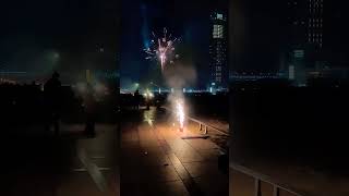 Chinese New Year Fireworks at Xinghai Square Dalian 🎆 [upl. by Nera]