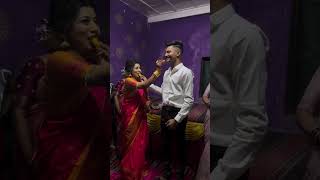 tilakceremony Beautiful Couple aagrikolicouples youtubeshorts viralshorts viral love weddin [upl. by Alyosha]