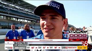 Alex Palou wins pole for Indianapolis 500 [upl. by Gibbeon44]