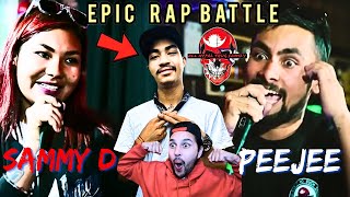 SIRUPATE IS BACK ON ANTF Reacting to SAMMY D REAL G vs PeeJee  ANTF RAP BATTLE 2 VIRAL LADY RAPPER [upl. by Kennard65]