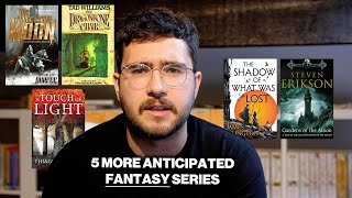 5 more anticipated FANTASY books series [upl. by Mafala]