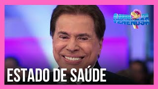 Silvio Santos segue internado em SP para tratar H1N1 [upl. by Rellek]