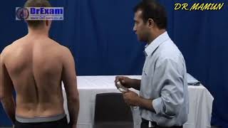 SPINE EXAMINATION MRCS OSCE DREXAM [upl. by Sudnak]