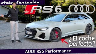 Prueba Audi RS6 performance 2024 review ¿El coche PERFECTO existe [upl. by Nasas827]