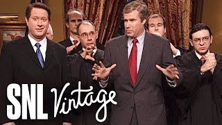 Decision 2000 with Bush and Gore Cold Open  SNL [upl. by Maurita]