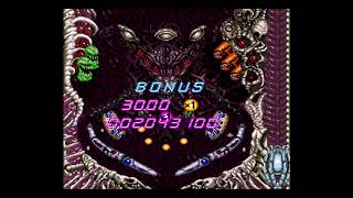 Alien Crush Pinball Gameplay TurboGrafx 16  PC Engine [upl. by Ranita]