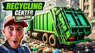 ♻️ Ich eröffne einen WERTSTOFFHOF und Recycle Müll 1  Recycling Center Simulator Demo ♻️ [upl. by Isnam612]