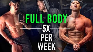 Full Body Workout Split 5x Per Week For 30 Days These Were My Results [upl. by Bushweller]