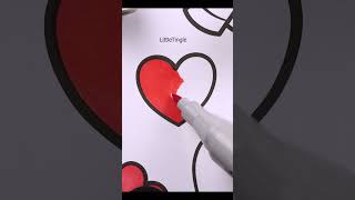 ASMR Satisfying colouring with art markers 💌 asmr art [upl. by Trebleht]