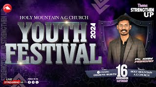 🔴 LIVE  YOUTH FESTIVAL 2024  HMAG  16112024  Eva Sam Prasad  Ps Caleb Robert [upl. by Lomax327]