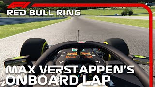 Max Verstappen Onboard  F1 Red Bull Ring  2020 Styrian Grand Prix [upl. by Munt798]