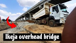 See the construction of ikeja overhead bridge flyover [upl. by Norabel138]