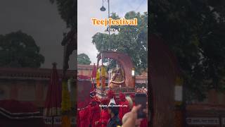 TEEJ TYOHAR IN JAIPUR teejfestival love youtubeshorts [upl. by Reginauld522]