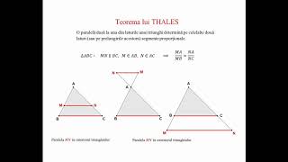 Teorema lui Thales  Reciproca  Enunturi desene explicatii  Geometrie  Matematica [upl. by Shayne355]