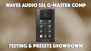 Waves SSL VCA Compressor on Master bus  testing amp presets showdown  NO TALKING [upl. by Enirhtac140]