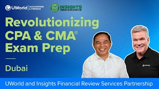 Revolutionizing CPACMA Exam Prep in Dubai UWorld amp Insights Financial Review Services Partnership [upl. by Mani262]