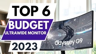 Top 6 Best Budget Ultrawide Monitor in 2023 [upl. by Yznil]