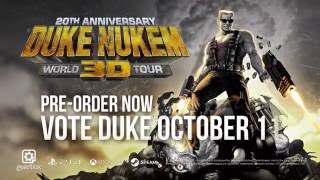 Duke Nukem 3D 20th Anniversary World Tour Teaser Trailer [upl. by Crescentia]