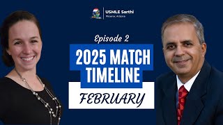 2025 Residency Match Timeline February  ECFMG  Specialty  Rotations  Research  Step Exams [upl. by Desta972]