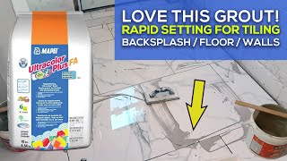 MAPEI Ultracolor Plus Grout Review  How to Grout Floor amp Wall Tiles Mini Guide [upl. by Ihc]