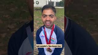 😂Paralympics Gold Medalist Navdeep Singh shares a hilarious story  Paris 2024 [upl. by Reilly704]