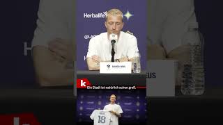 Reus erste Worte bei LA Galaxy shorts [upl. by Enoitna729]