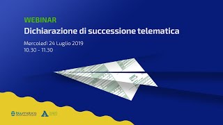 Dichiarazione di successione telematica [upl. by Giacopo]