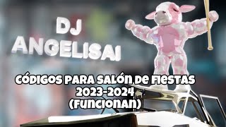 Códigos para salón de fiestas 20232024 brookhavenrp roblox salondefiestas rp fyp [upl. by Fabrianna]