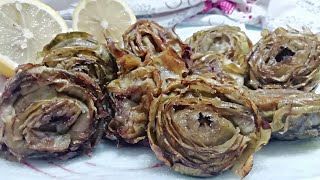 Carciofi Alla Giudia Ricetta Della Nonna [upl. by Ernaldus]