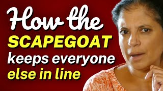 How the SCAPEGOAT keeps everyone IN LINE in narcissistic relationships [upl. by Sherm545]