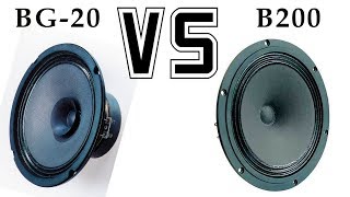 VERSUS full range speaker visaton BG 20 8Ohm VS B 200 6 Ohm in cabinet SOLO 20 [upl. by Notsirk]