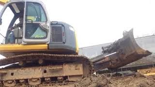 2005 Kobelco ED150 Blade Runner  Ashe Equipment [upl. by Yruok]