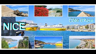 Nice France Cote dAzur French Riviera Côte dAzur Ницца Франция Bel printemps Walking city 🇫🇷 4KUHD [upl. by Evad]