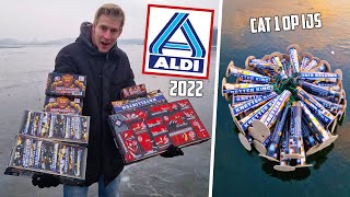 VUURWERK ALDI 2022 AFSTEKEN OP IJS [upl. by Collette865]