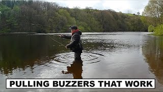 235 Fishing Simple Pulling Buzzers That Work  Fly Fishing UK [upl. by Hamehseer371]